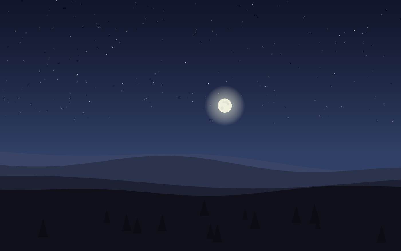 Landschapsillustratie