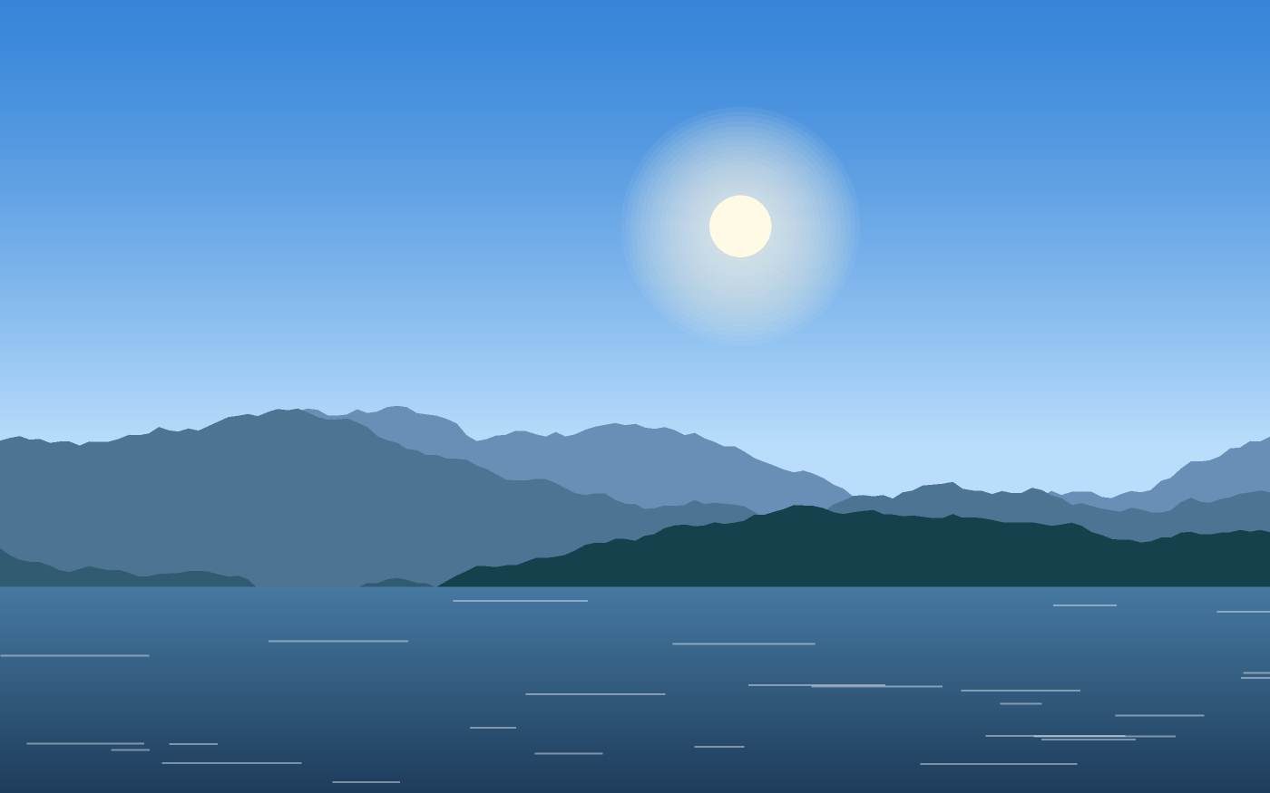 Ilustrace krajiny