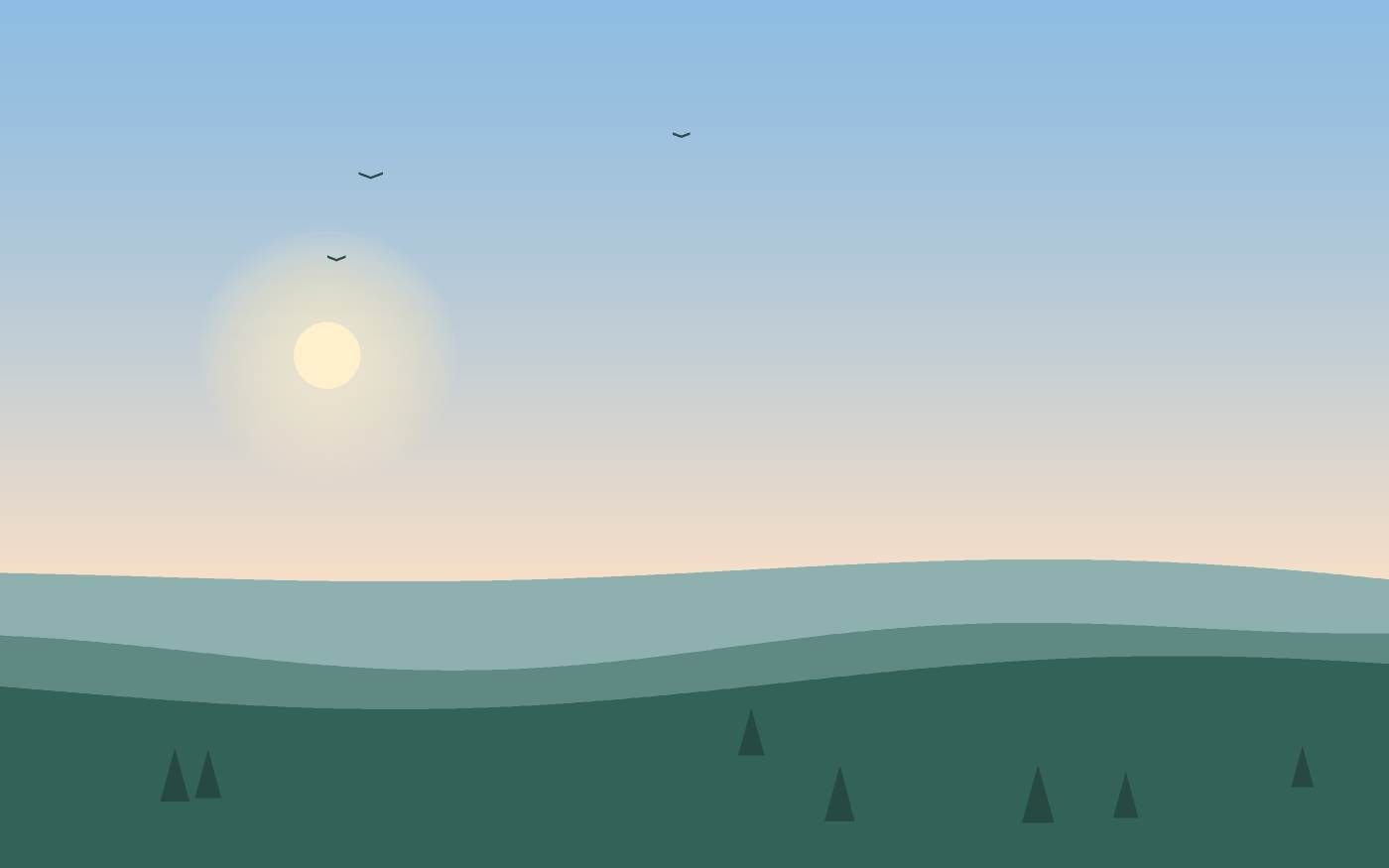 Ilustrace krajiny