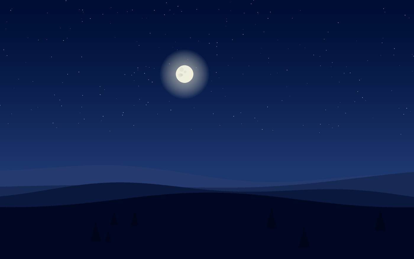 Illustrazione di un paesaggio
