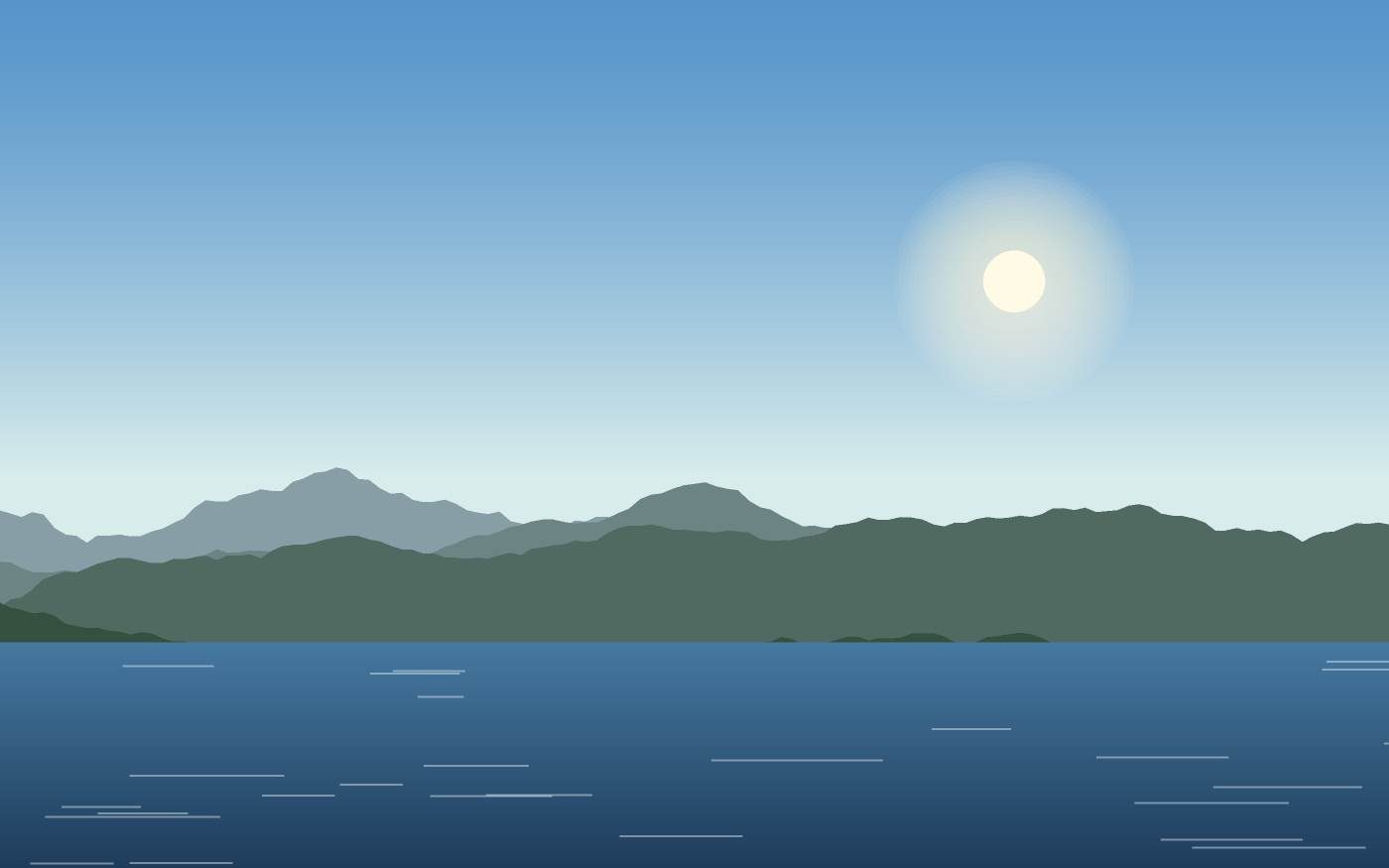Ilustracja krajobrazu
