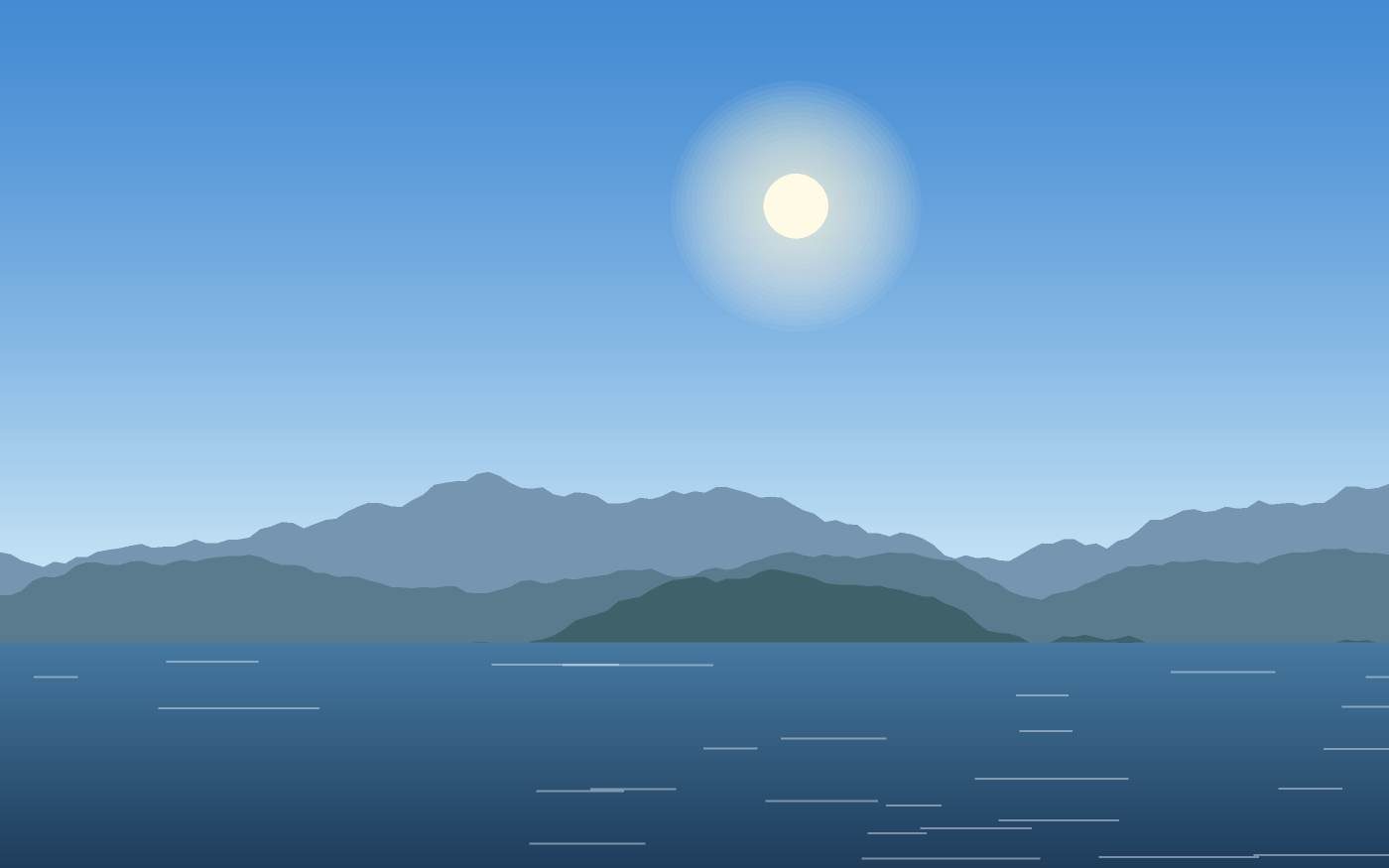 Ilustracja krajobrazu
