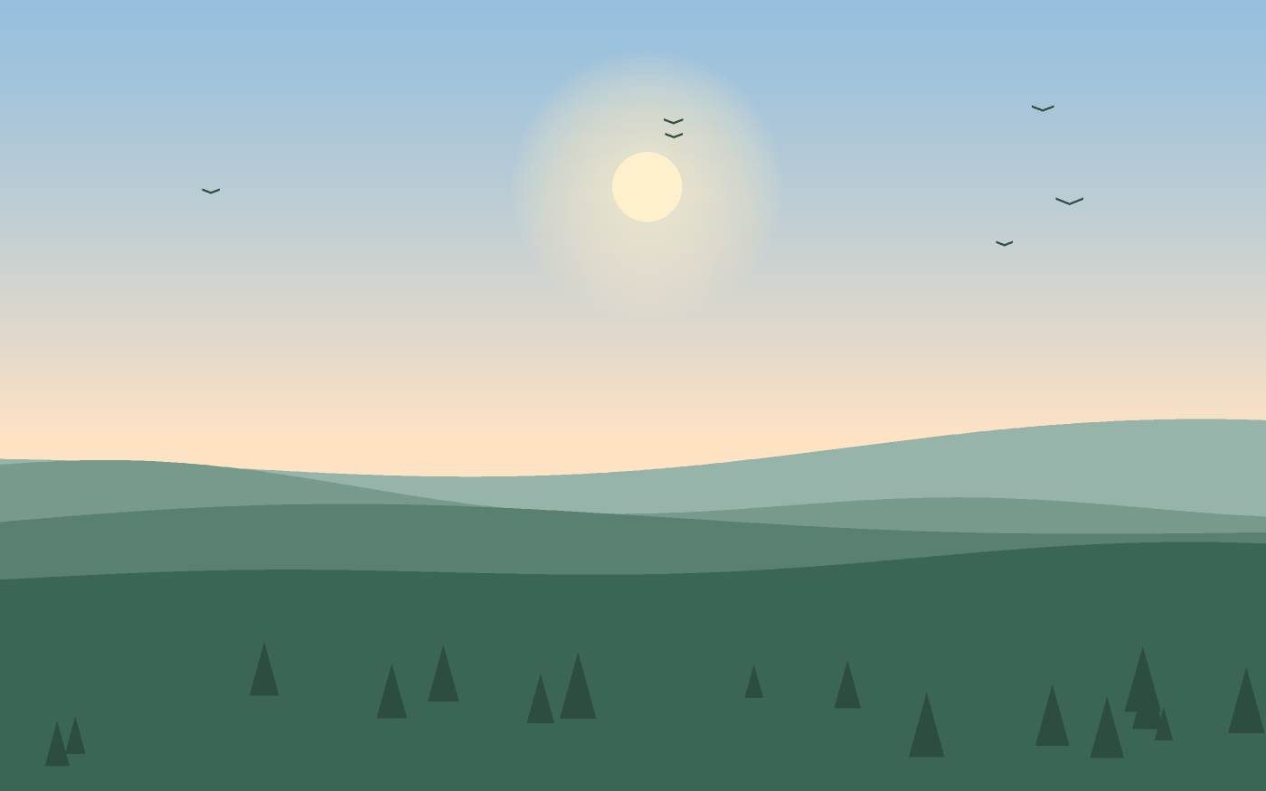 Landskapsillustration