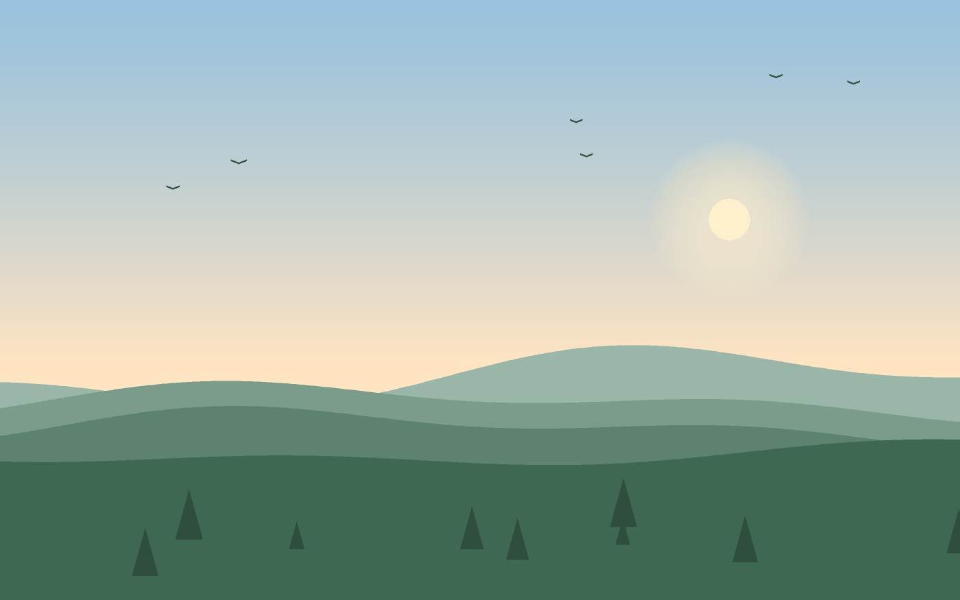 Landskapsillustration