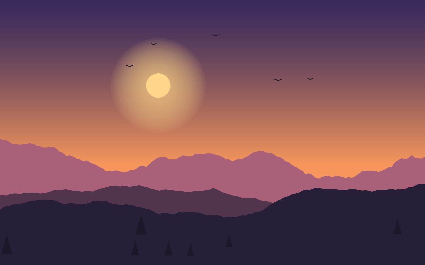 Landscape illustration