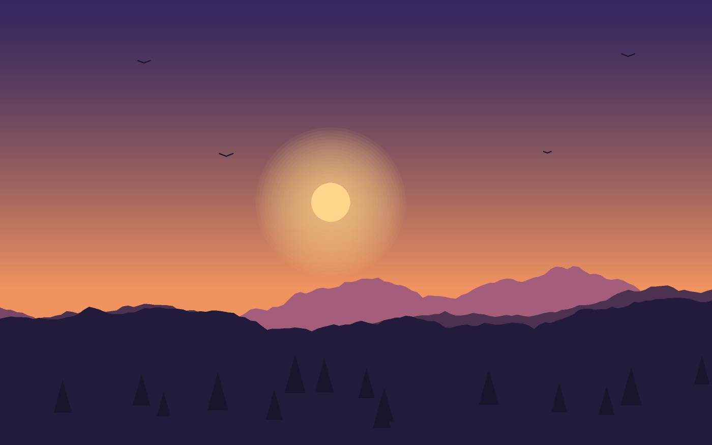 Landscape illustration